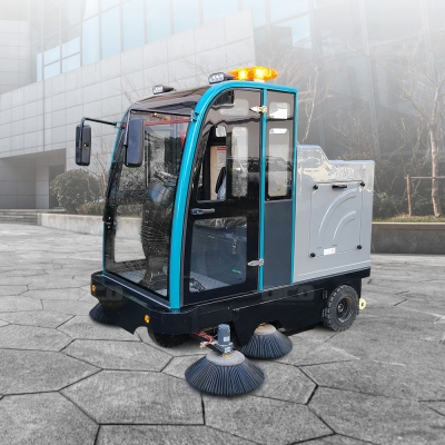 OR-E900 Ride On Vacuum Street Parking Garage Floor Sweeper