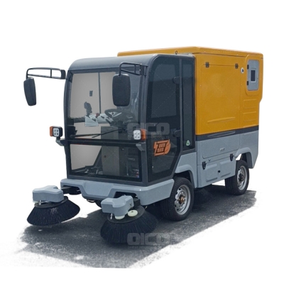 OR-S1800 240L Electric Four-Wheel Road Sweeping Truck